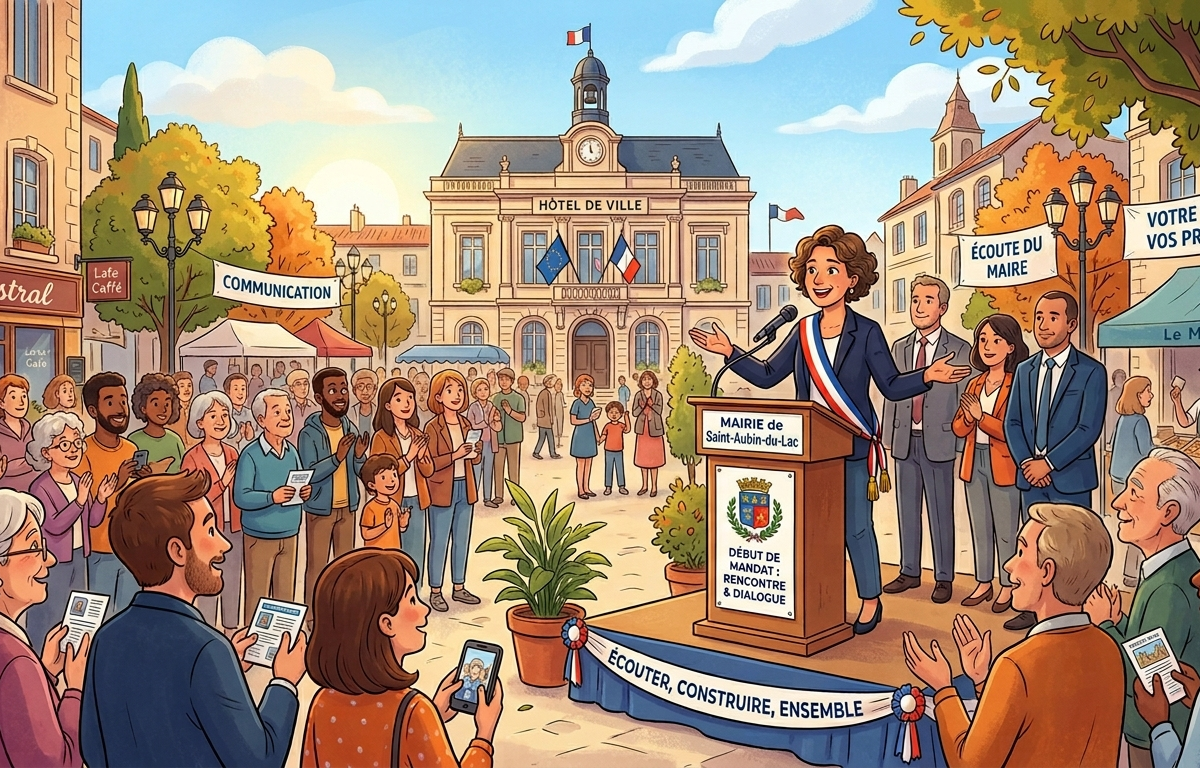 la communication du maire en début de mandat